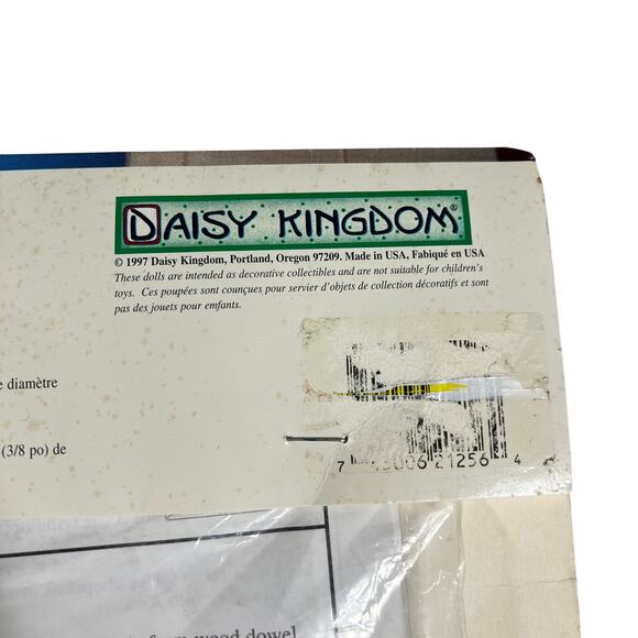 Daisy Kingdom Stitch n Stuff Ike Snow Doll Kit Fabric Panel Snowman Cozy Holiday - Picture 10 of 10